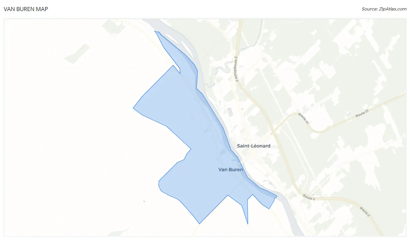 Van Buren Map