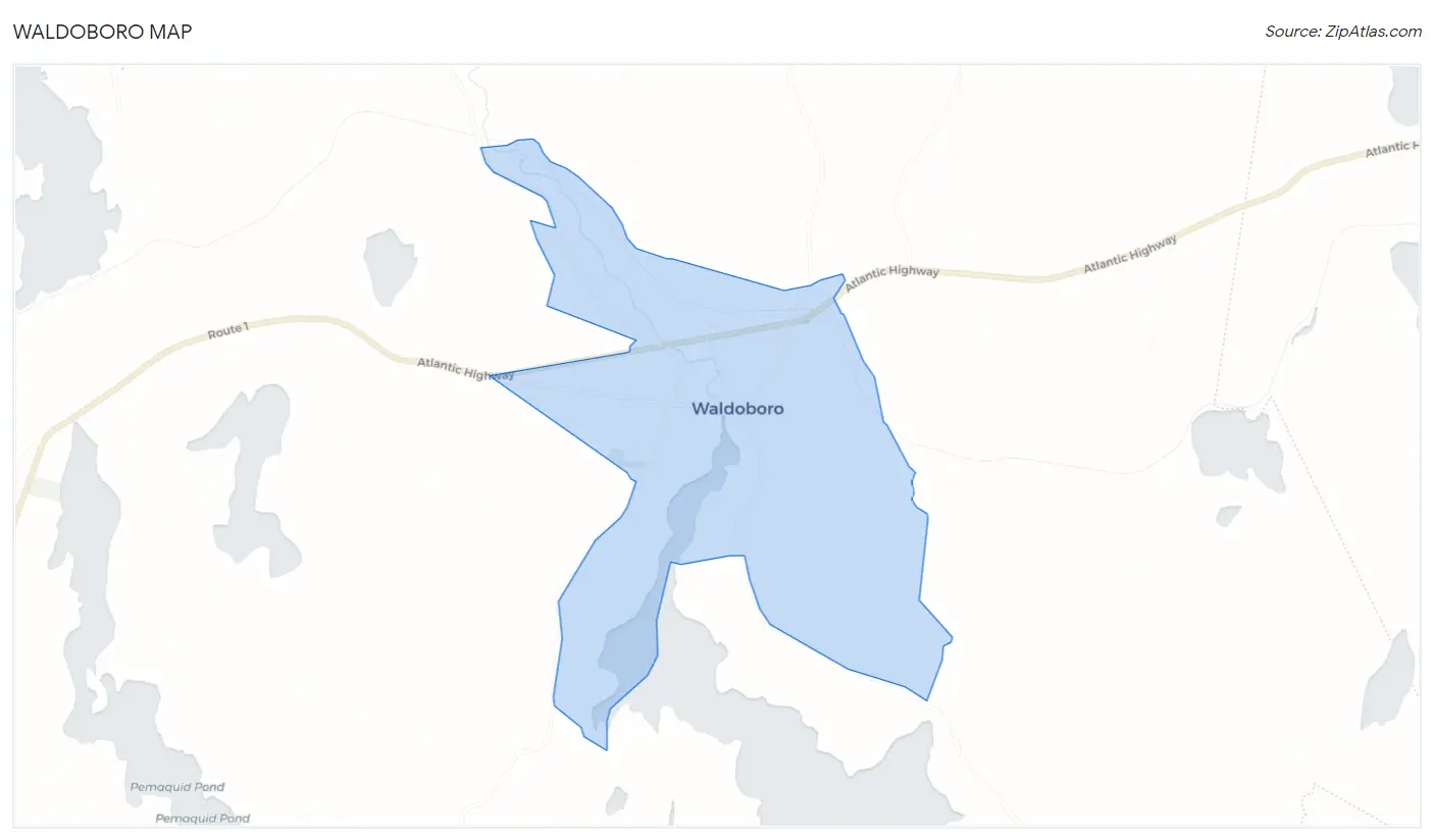 Waldoboro Map