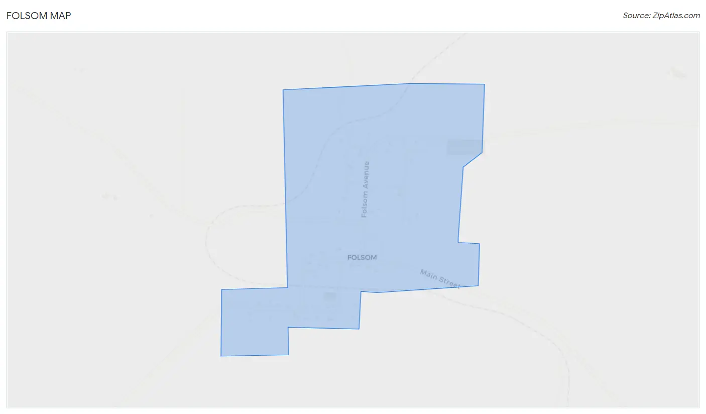 Folsom Map