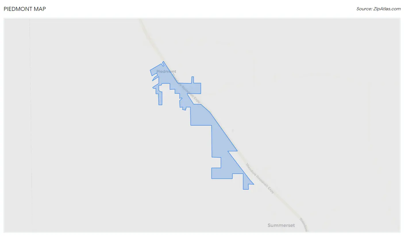 Piedmont Map