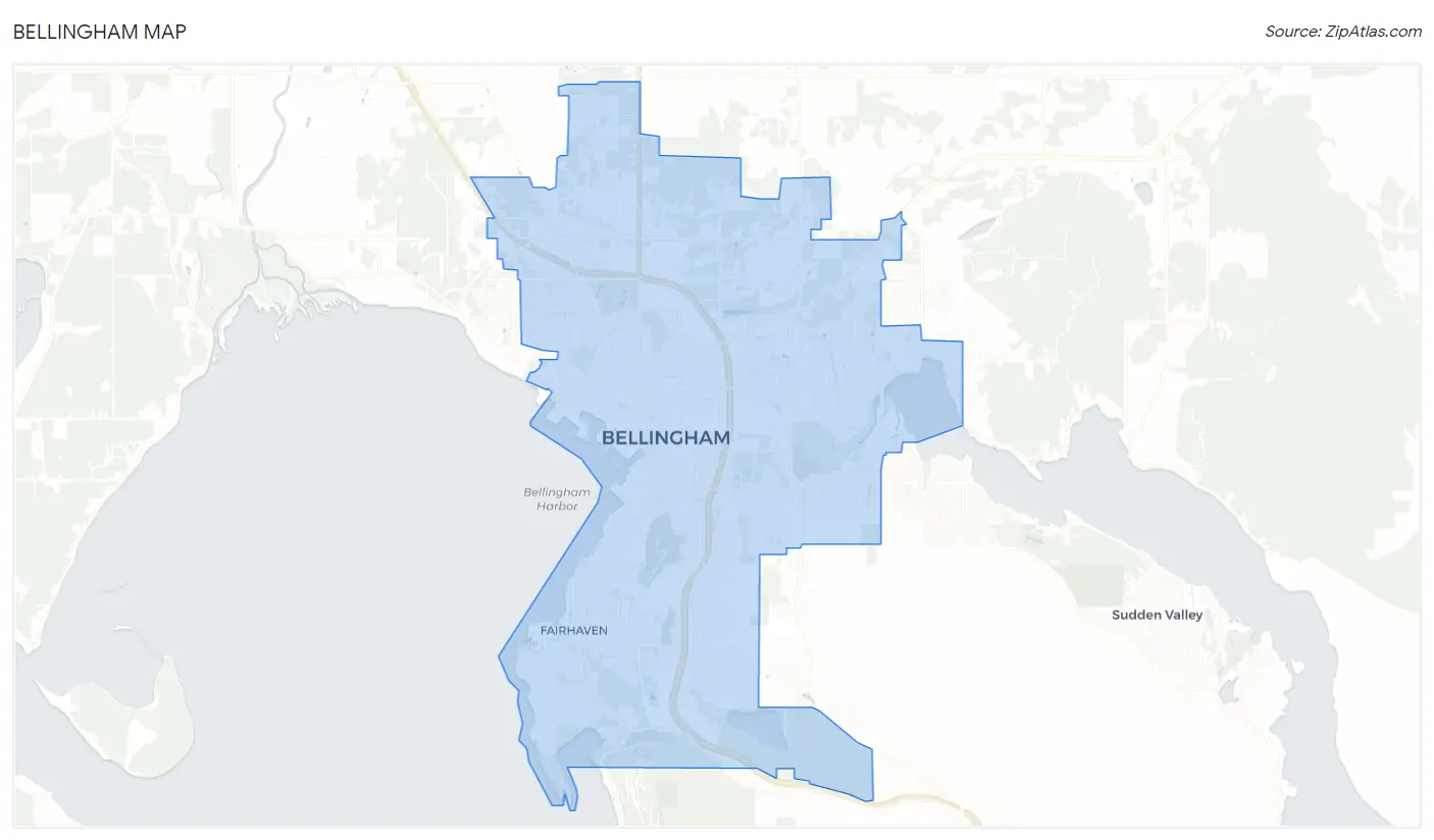 Bellingham Map