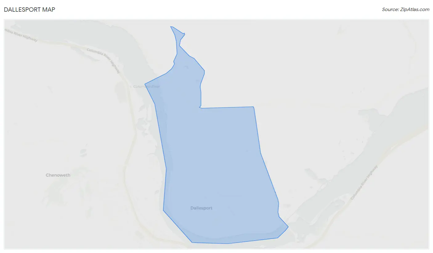 Dallesport, WA 2023 Zip Atlas