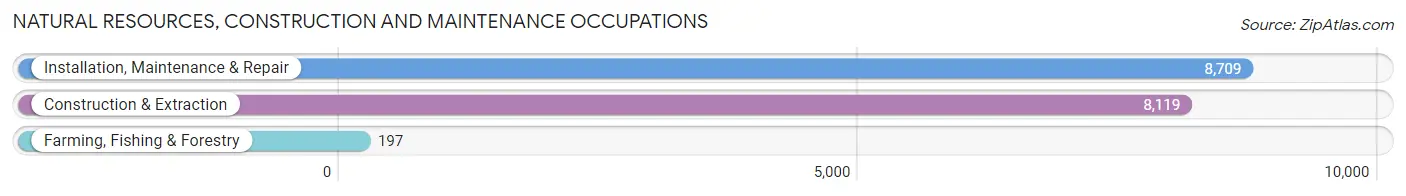 Natural Resources, Construction and Maintenance Occupations in Virginia Beach City