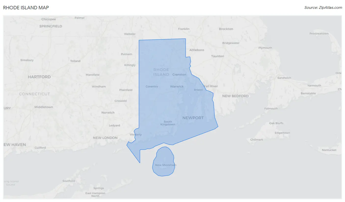 Rhode Island Zip Codes Map Profile 2023 Zip Atlas Rhode Island Map.webp