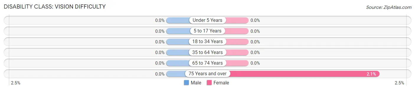 Disability in Zip Code 03902: <span>Vision Difficulty</span>