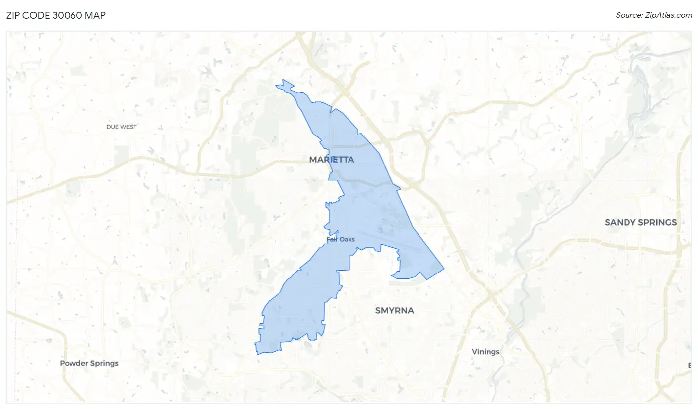 30060 Zip Code Marietta, GA 2024 Zip Atlas