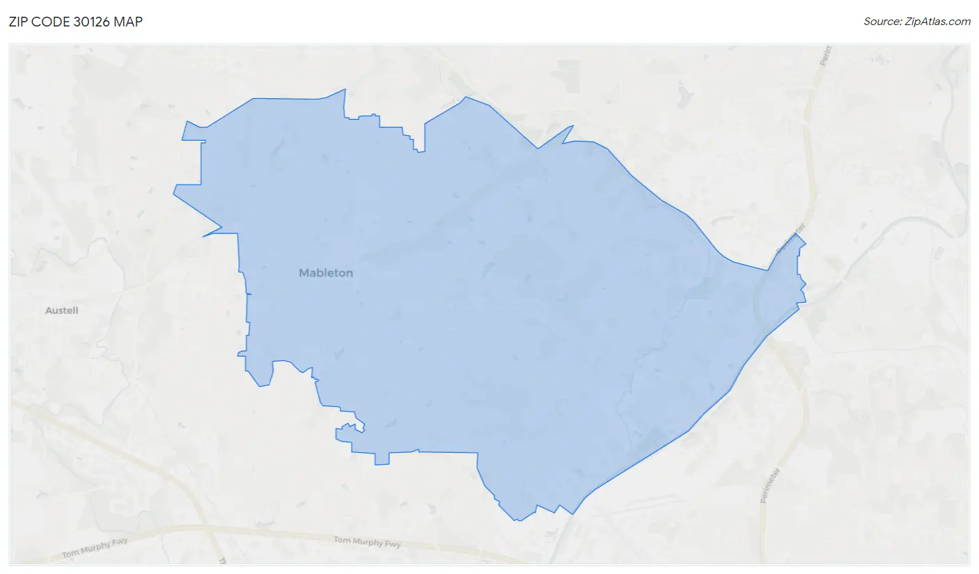 30126 Zip Code Mableton, GA 2023 Zip Atlas