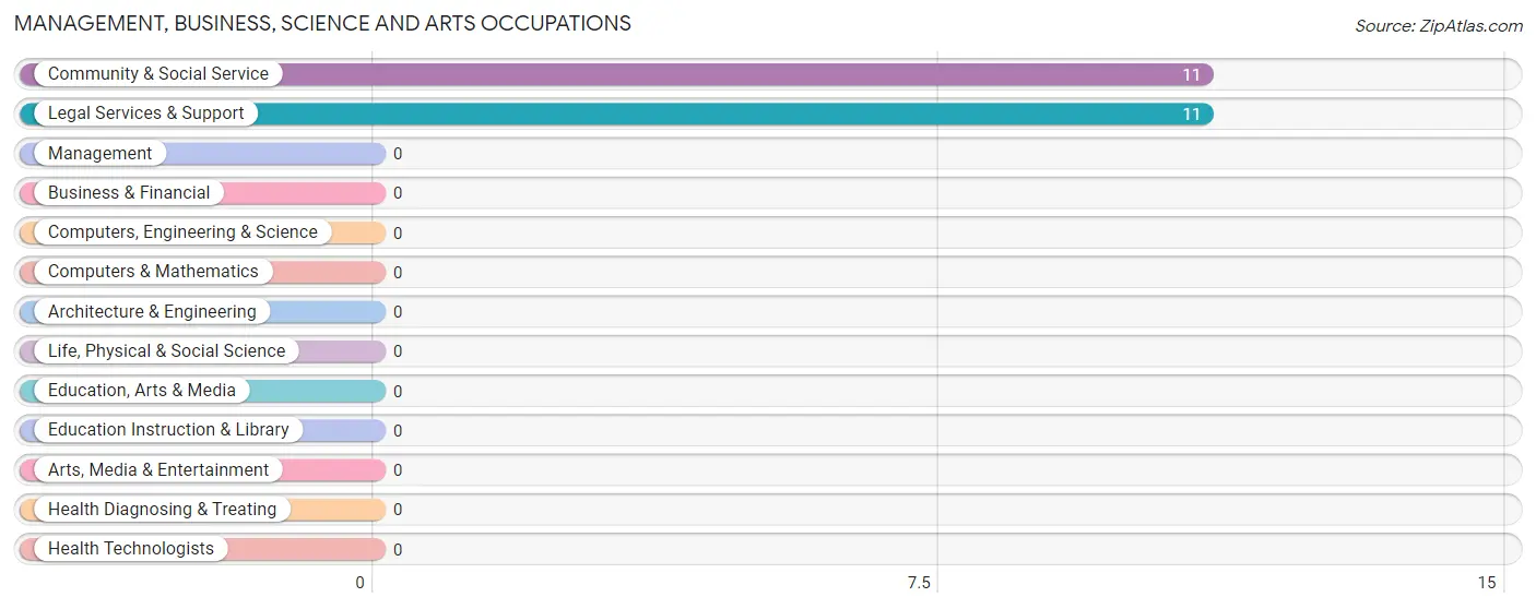Management, Business, Science and Arts Occupations in Zip Code 40036