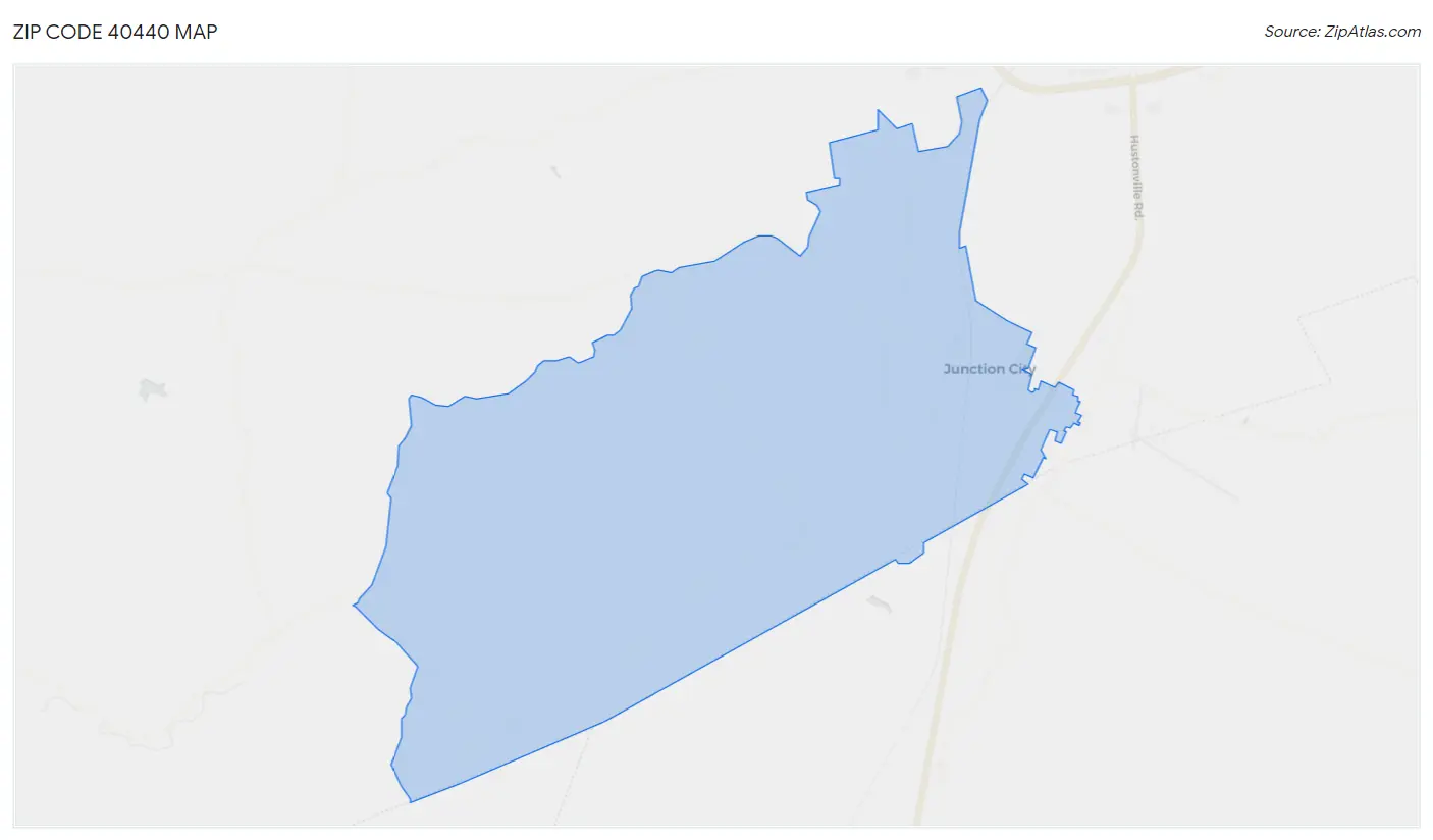 Zip Code 40440 Map