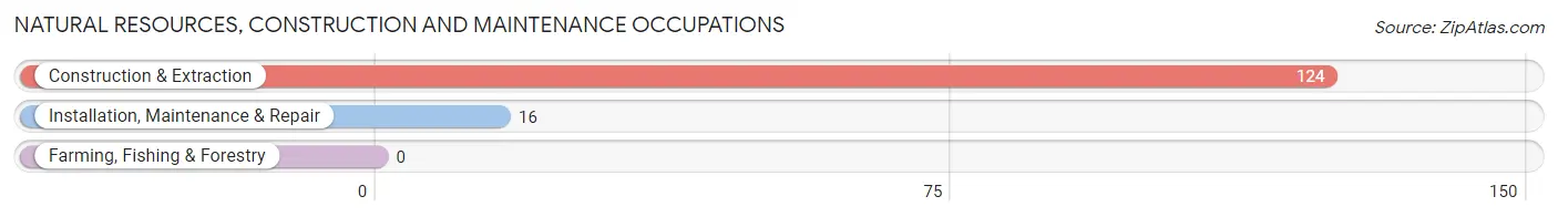 Natural Resources, Construction and Maintenance Occupations in Zip Code 40461