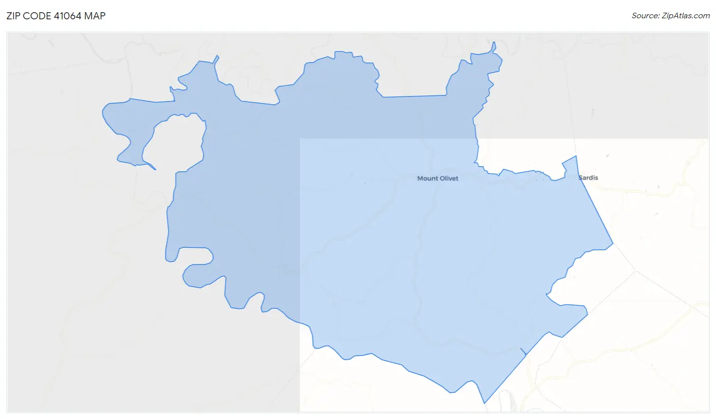 Zip Code 41064 Map