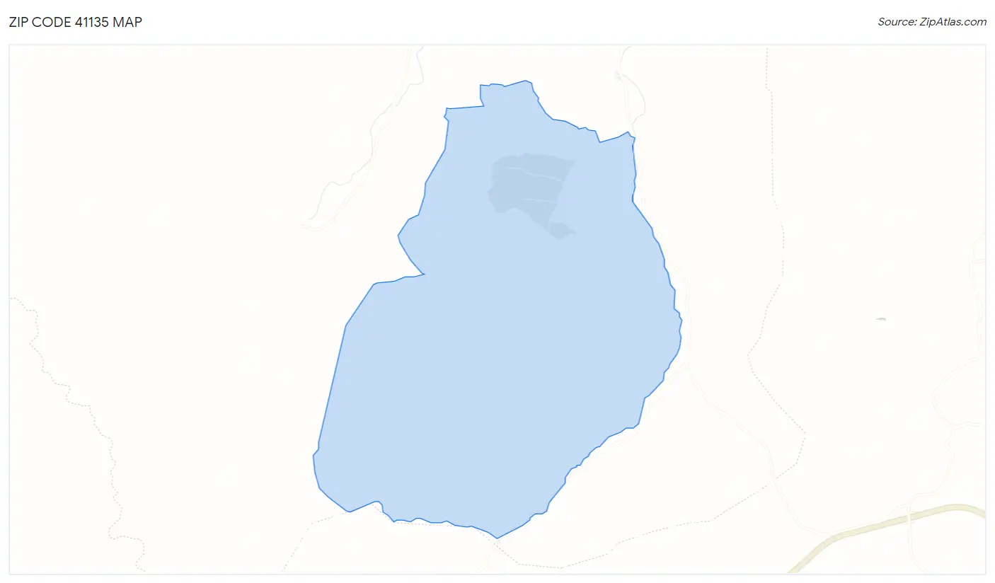 Zip Code 41135 Map