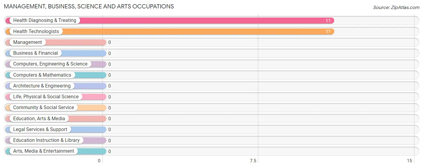 Management, Business, Science and Arts Occupations in Zip Code 41263