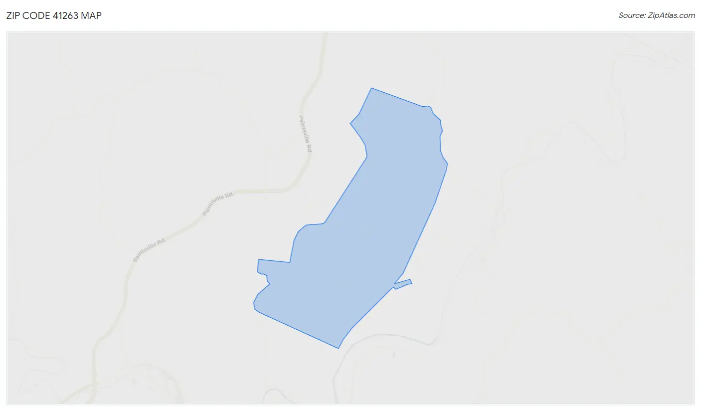 Zip Code 41263 Map