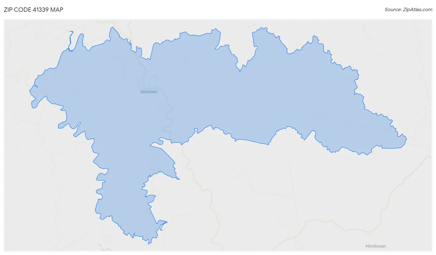 Zip Code 41339 Map