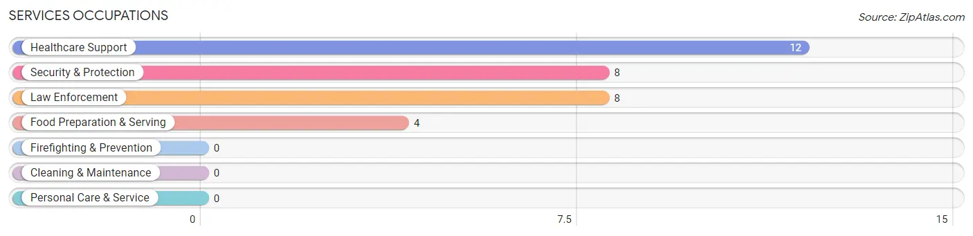 Services Occupations in Zip Code 41352