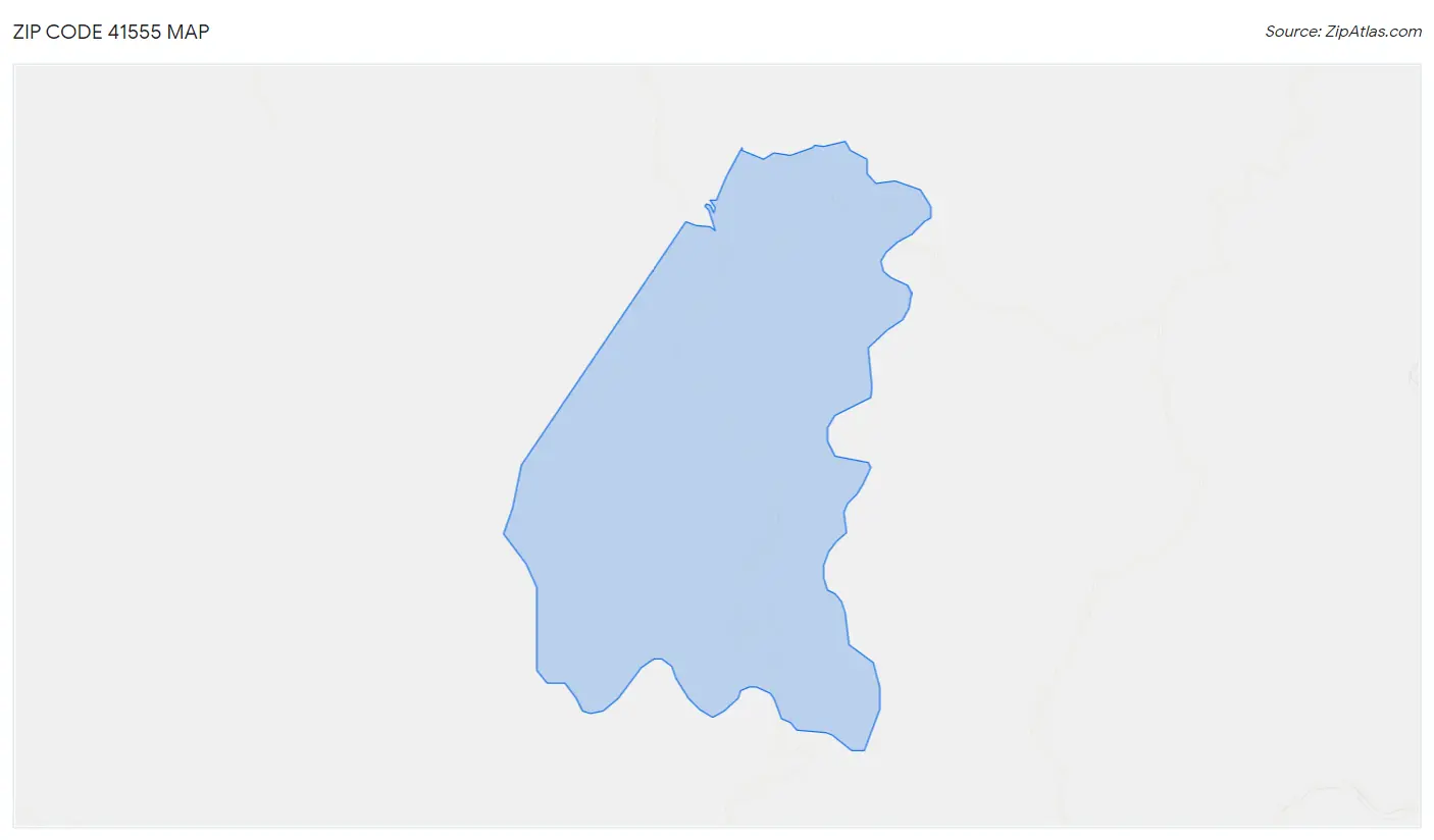 Zip Code 41555 Map