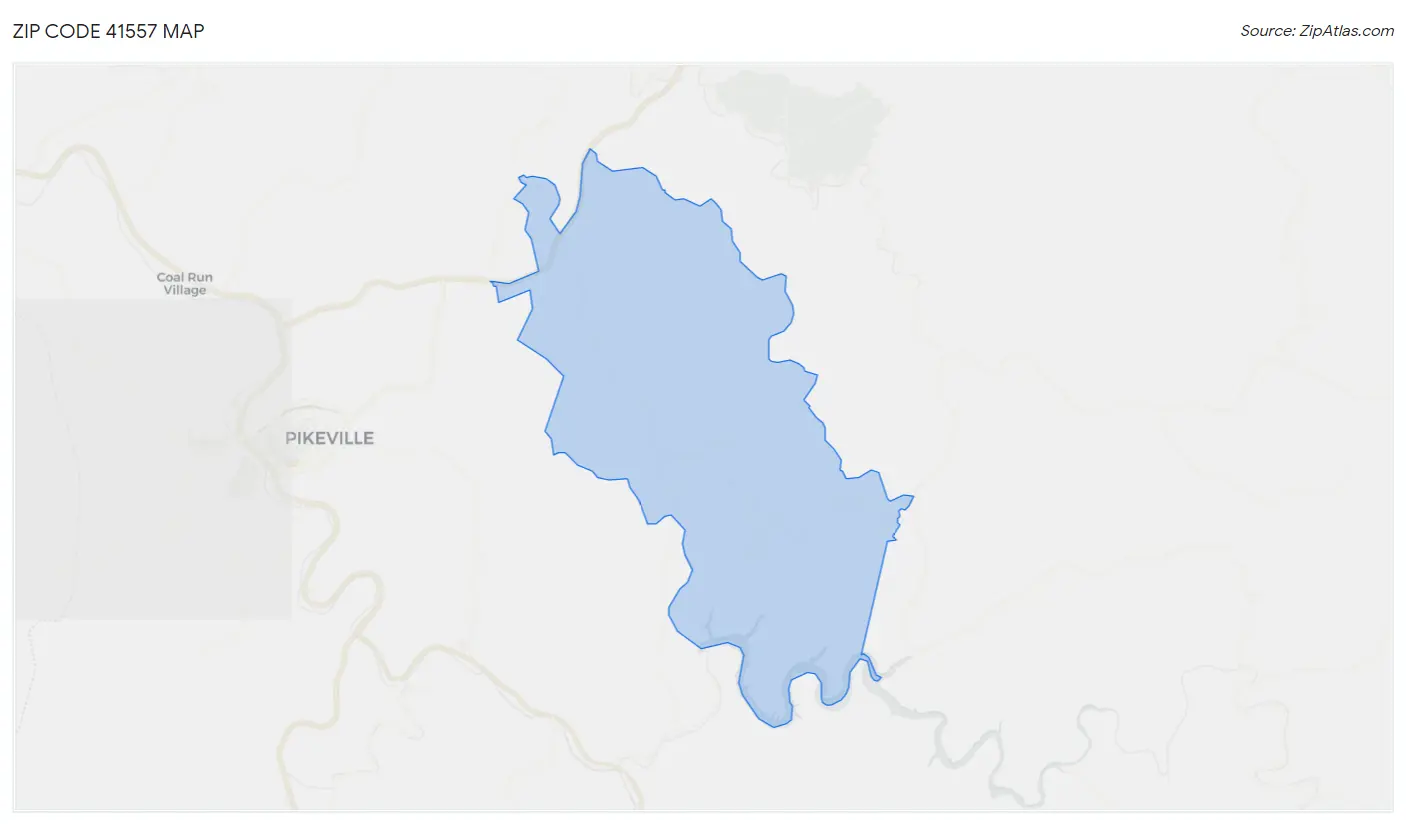 Zip Code 41557 Map