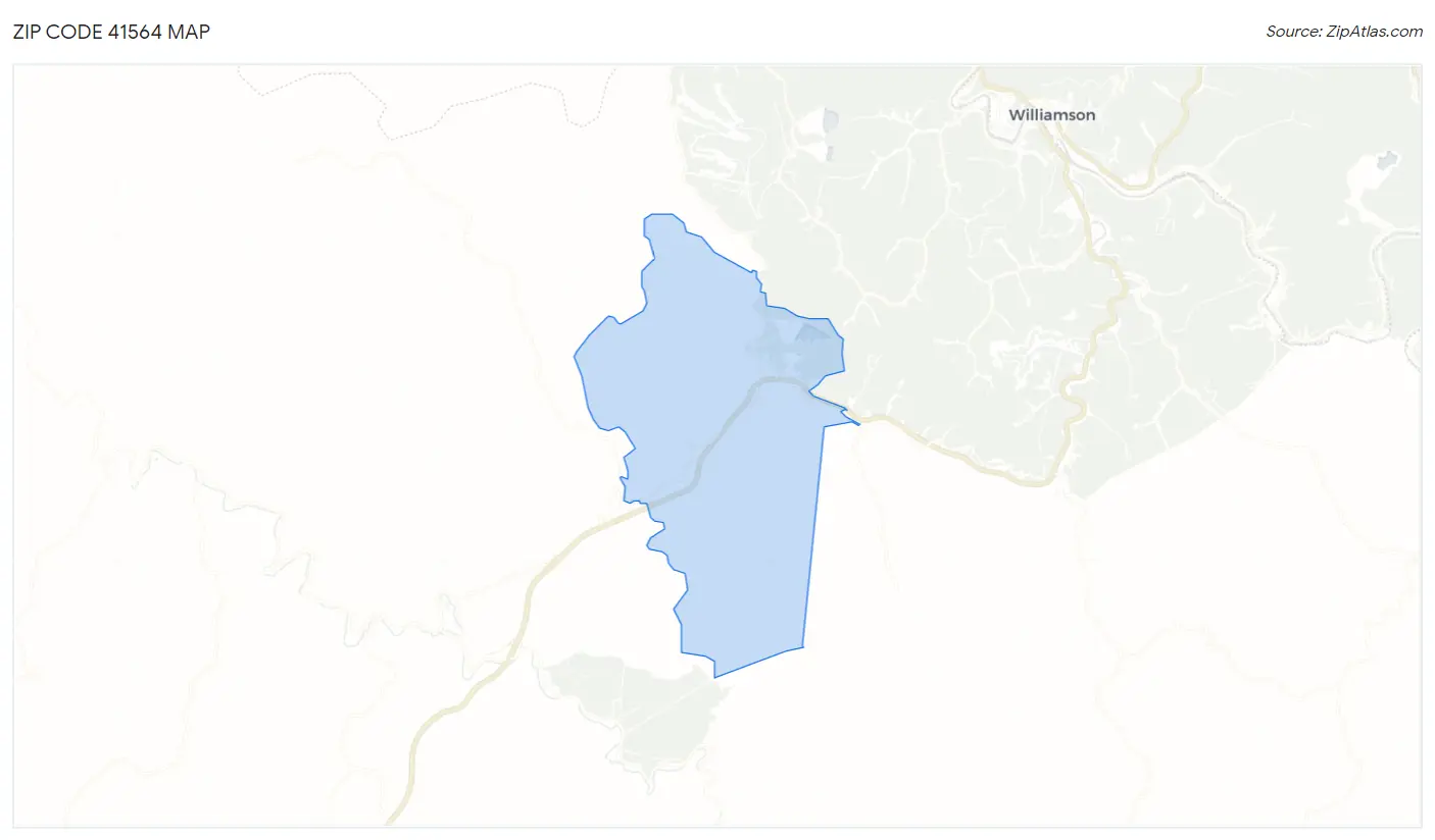 Zip Code 41564 Map