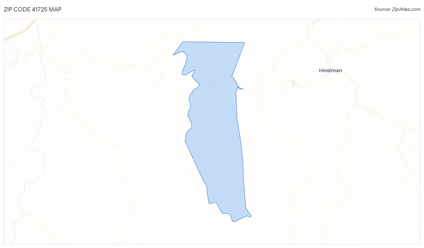 Zip Code 41725 Map