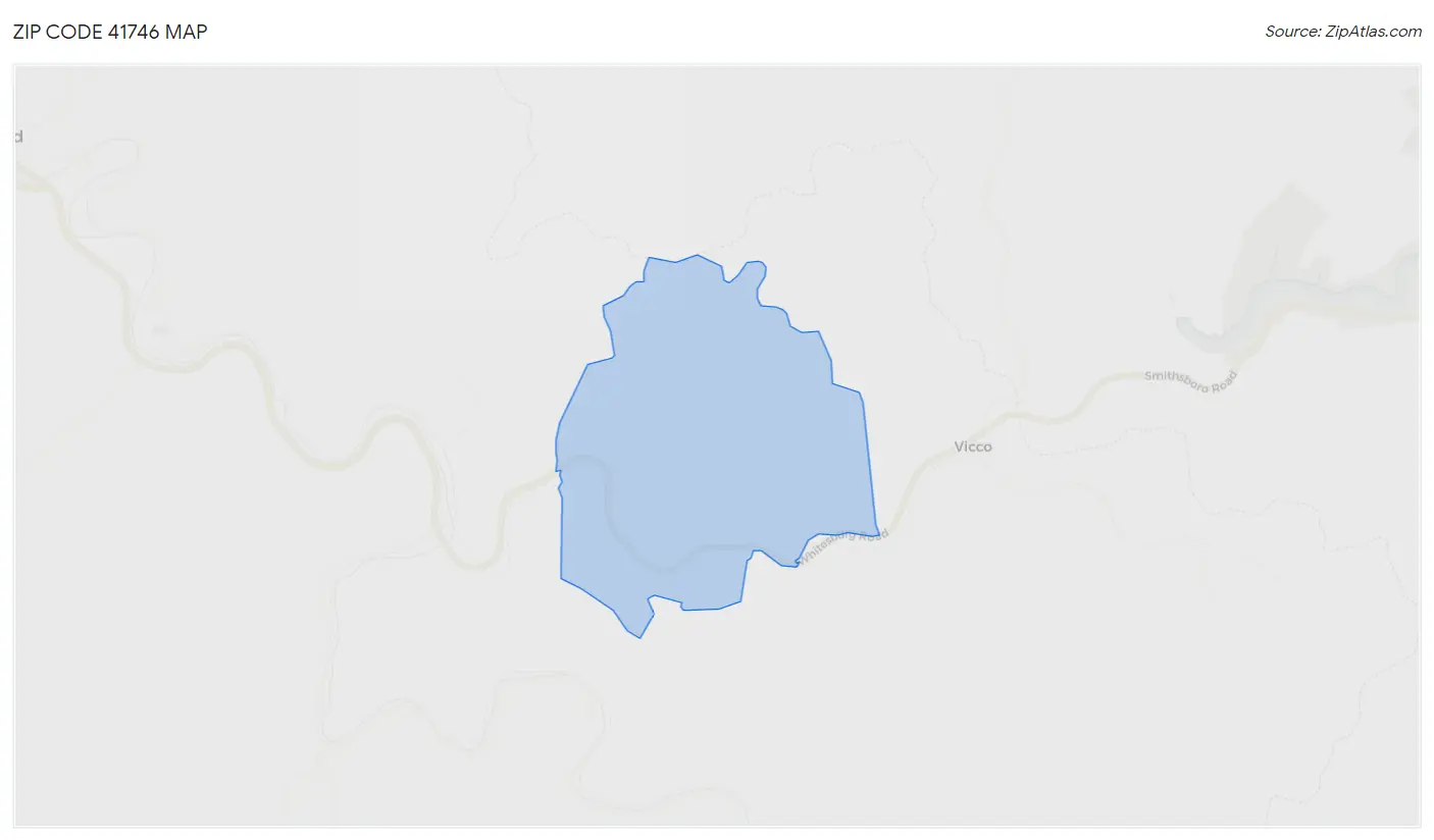 Zip Code 41746 Map