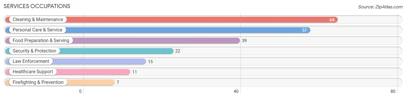 Services Occupations in Zip Code 42746