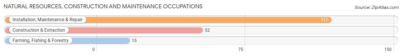 Natural Resources, Construction and Maintenance Occupations in Zip Code 42757
