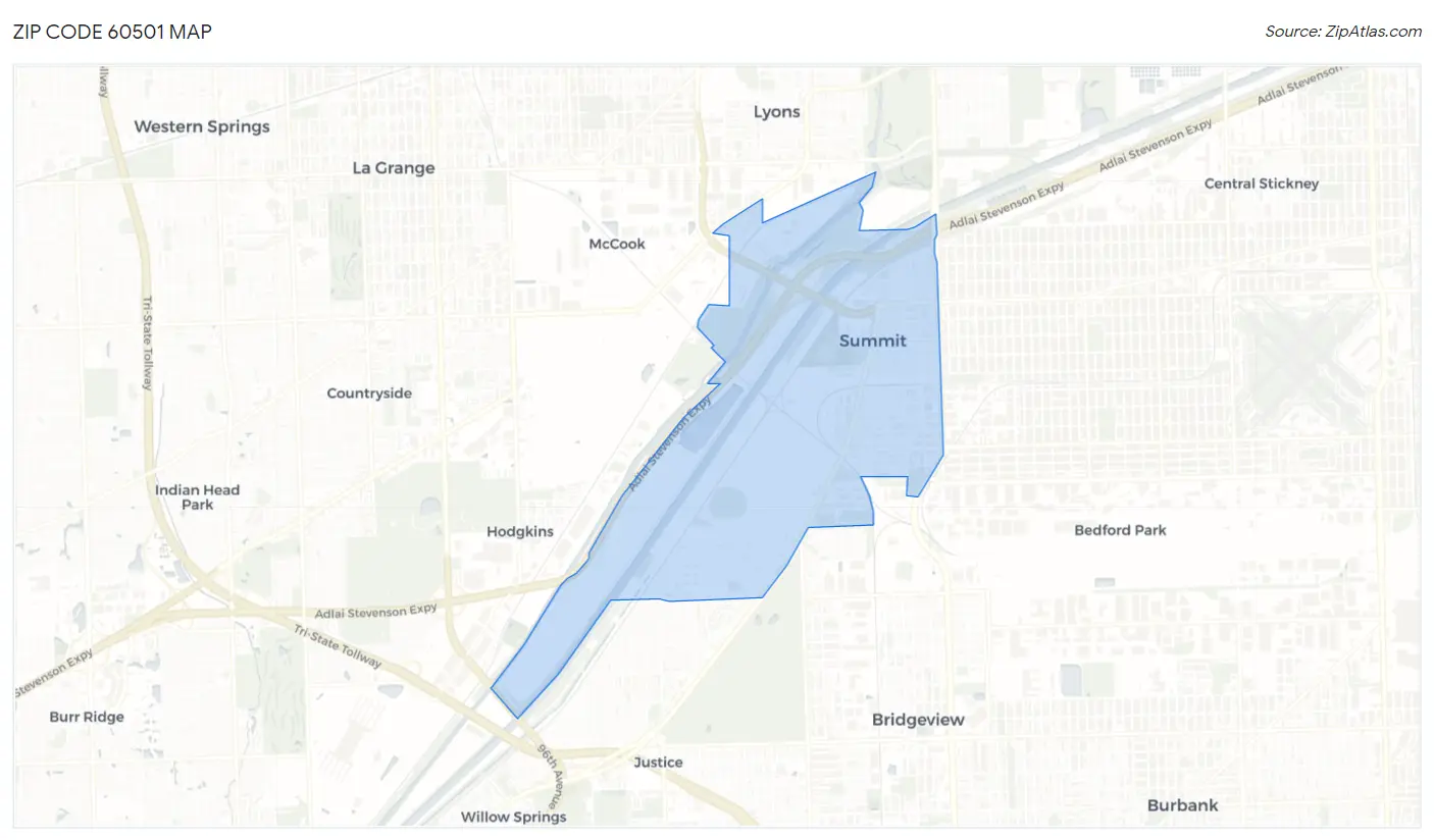 60501 Zip Code Summit Argo, IL 2023 Zip Atlas