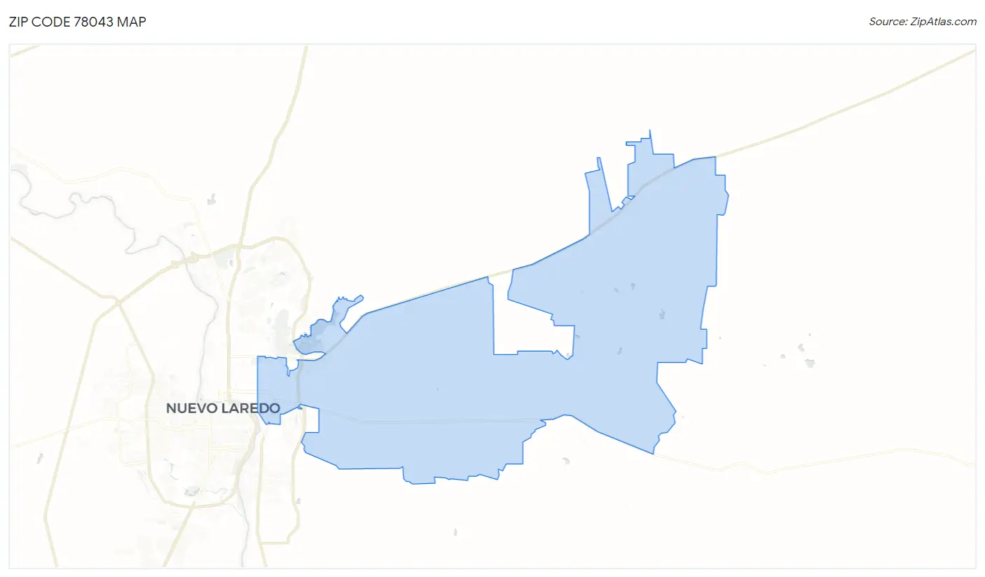 78043 Zip Code Laredo, TX 2023 Zip Atlas