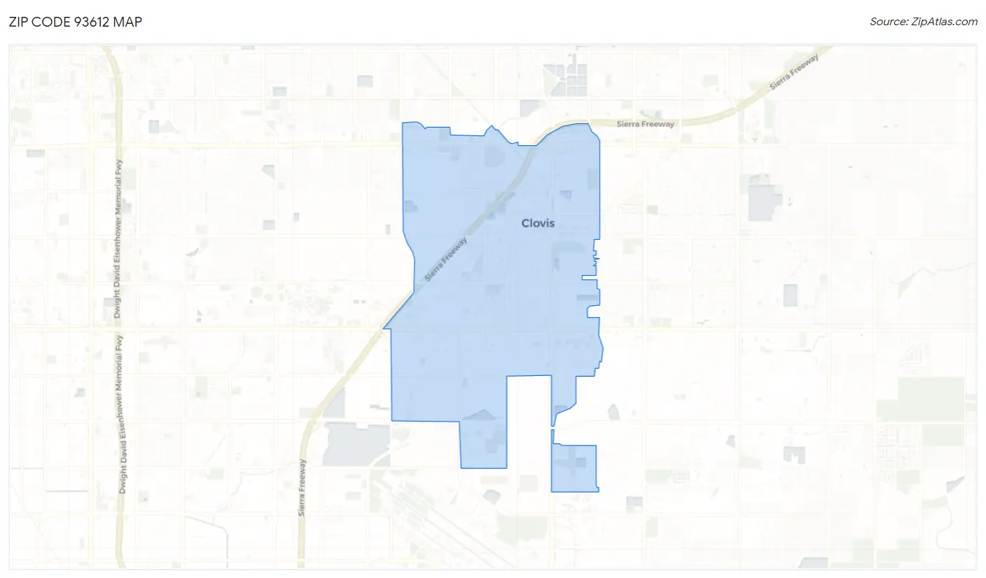 93612 Zip Code Clovis, CA 2023 Zip Atlas