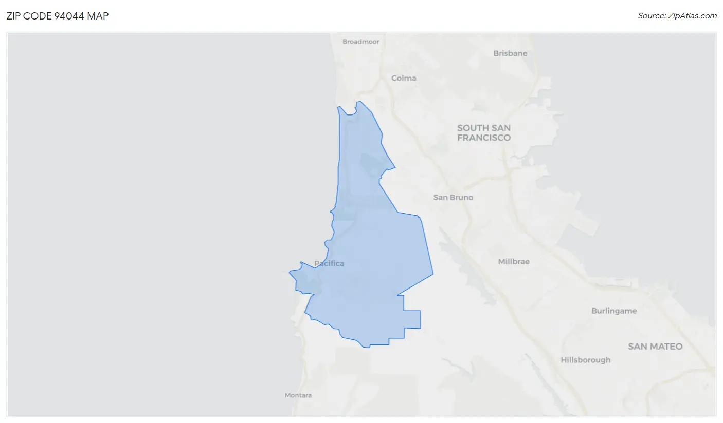 94044 Zip Code Pacifica, CA 2023 Zip Atlas