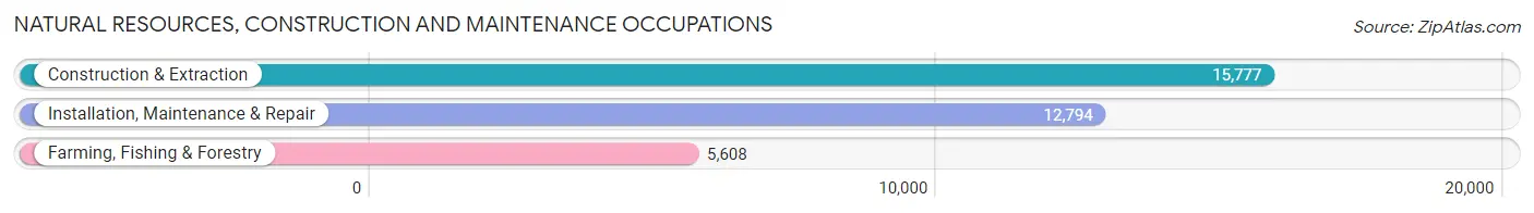 Natural Resources, Construction and Maintenance Occupations in Area Code 229