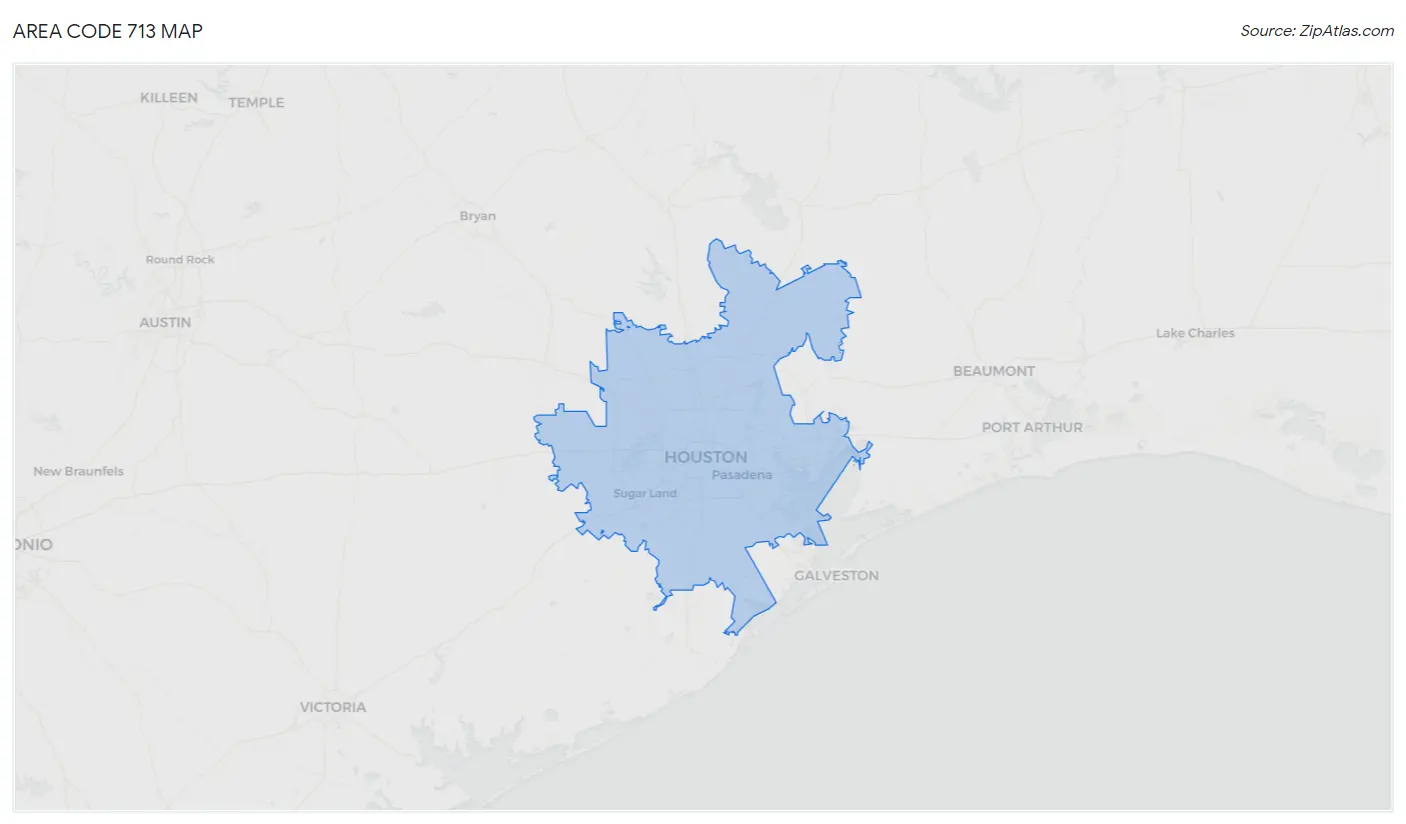 713 Area Code Area Code 713 Demographics In 2024 Zip Atlas