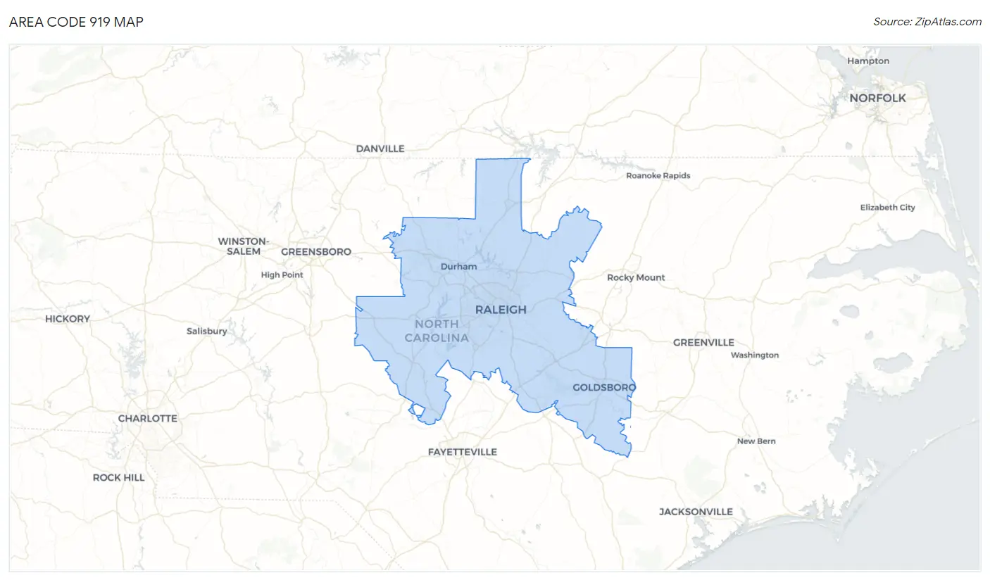 919 Area Code Area Code 919 Demographics In 2024 Zip Atlas