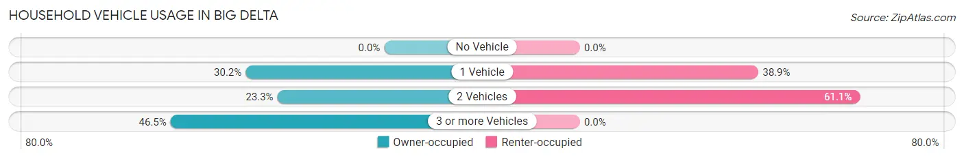 Household Vehicle Usage in Big Delta