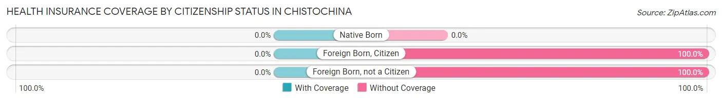 Health Insurance Coverage by Citizenship Status in Chistochina