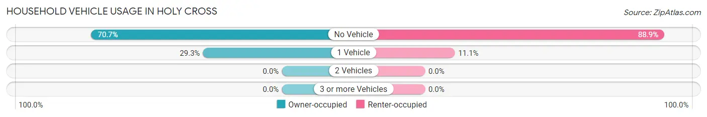 Household Vehicle Usage in Holy Cross