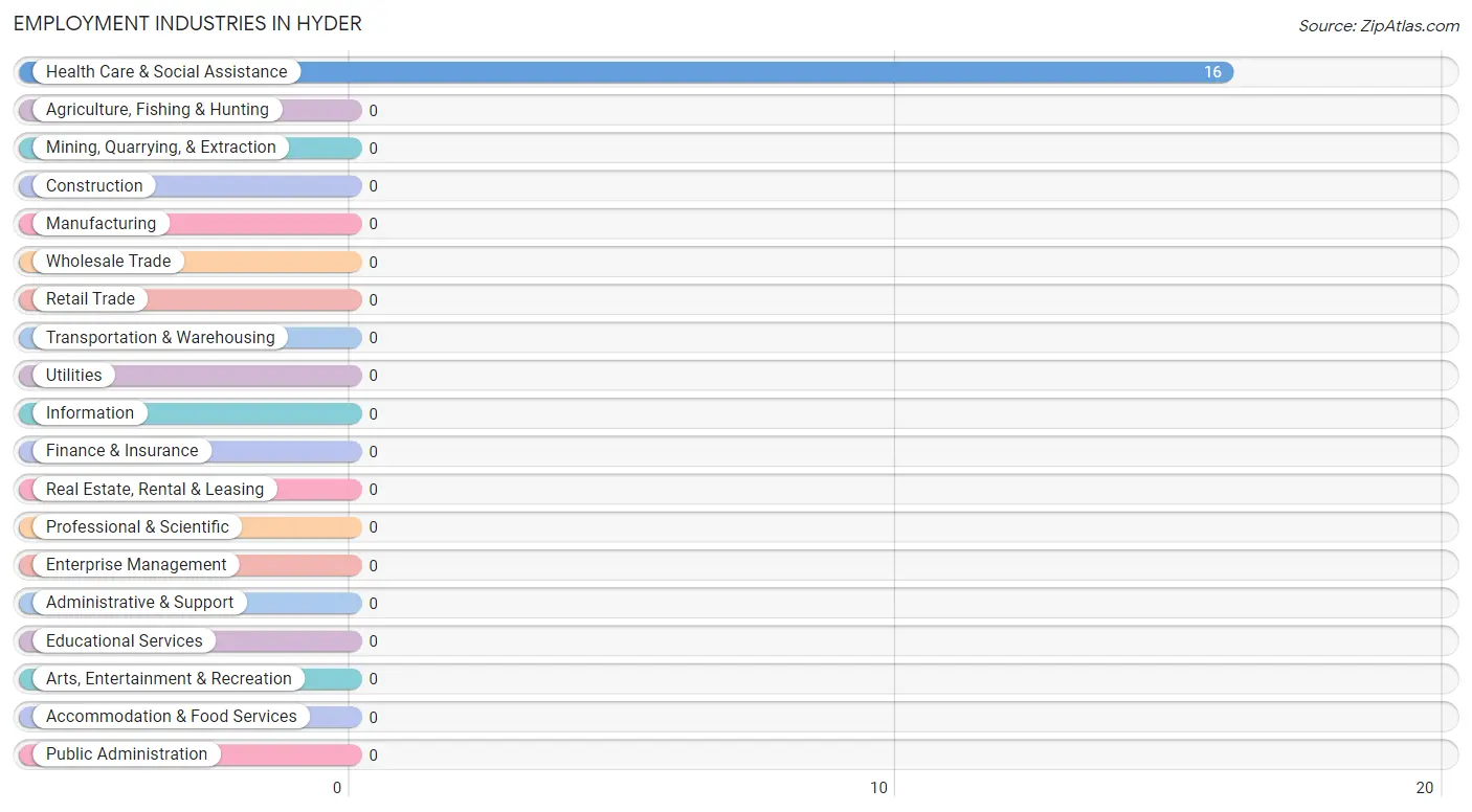 Employment Industries in Hyder