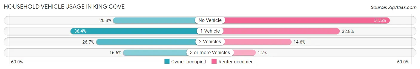 Household Vehicle Usage in King Cove