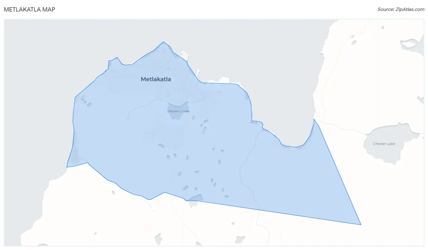 Metlakatla Map