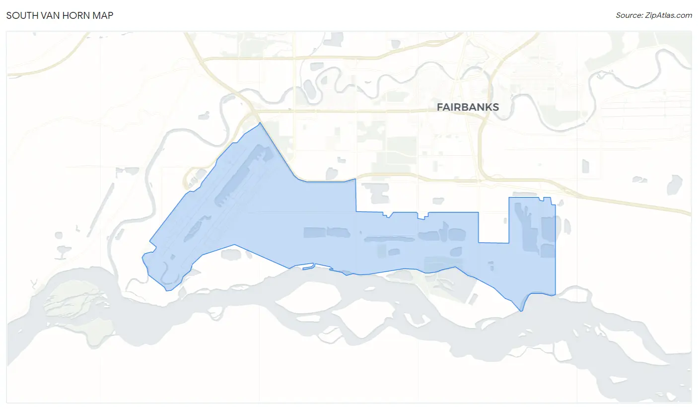 South Van Horn Map