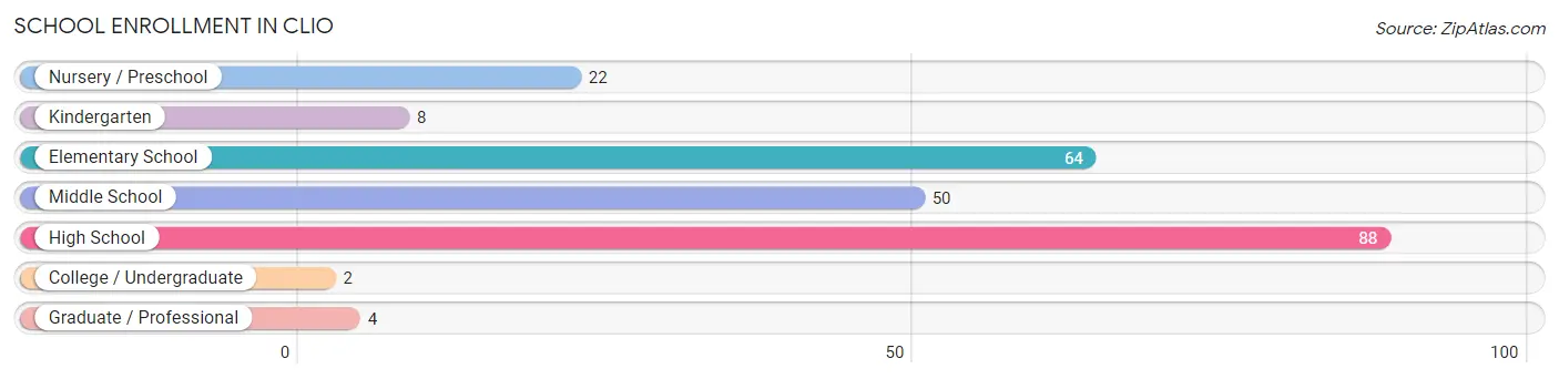 School Enrollment in Clio