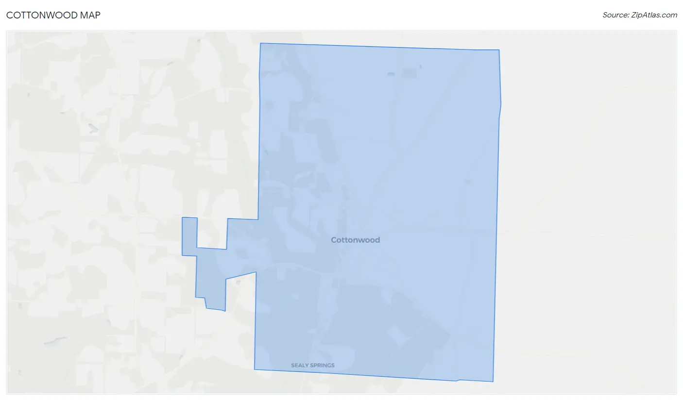 Cottonwood Map