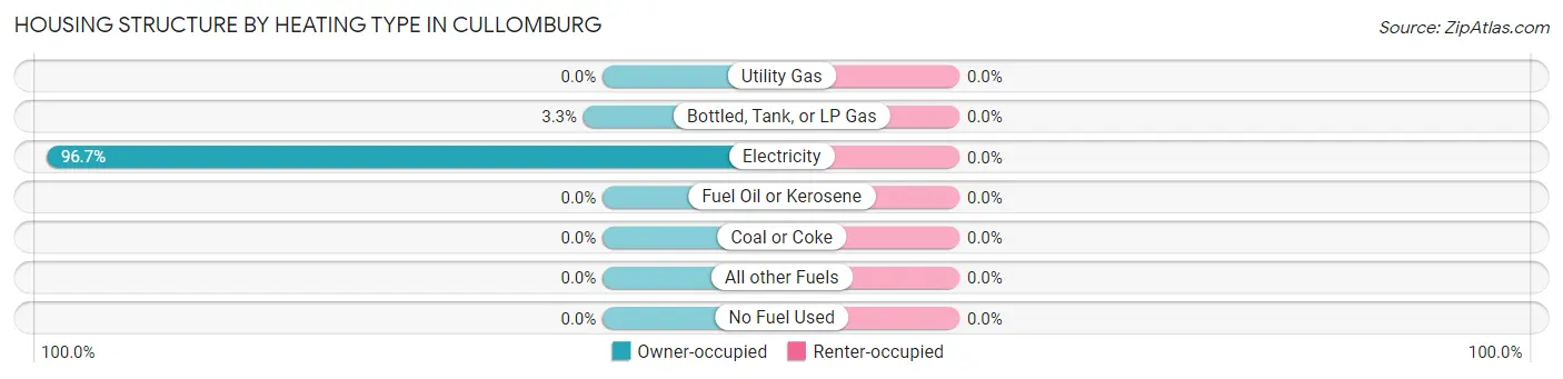 Housing Structure by Heating Type in Cullomburg