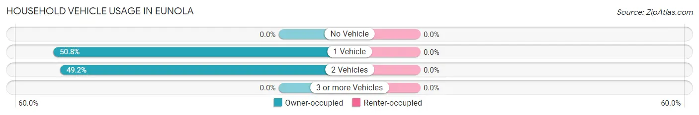 Household Vehicle Usage in Eunola