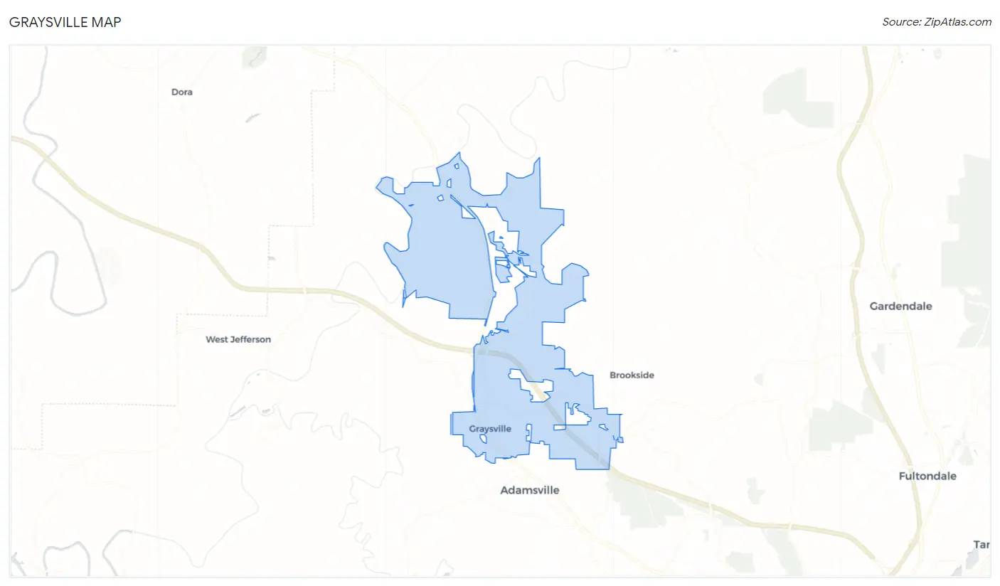 Graysville Map