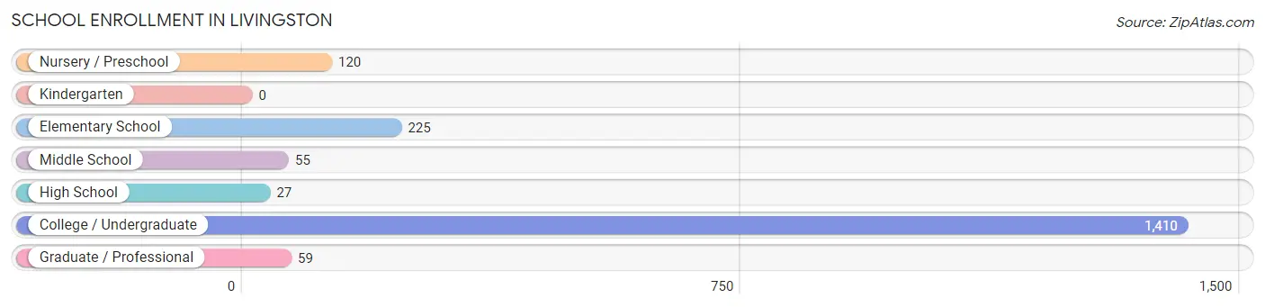 School Enrollment in Livingston