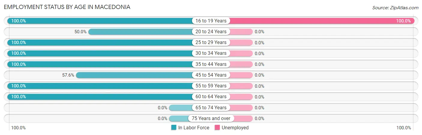 Employment Status by Age in Macedonia