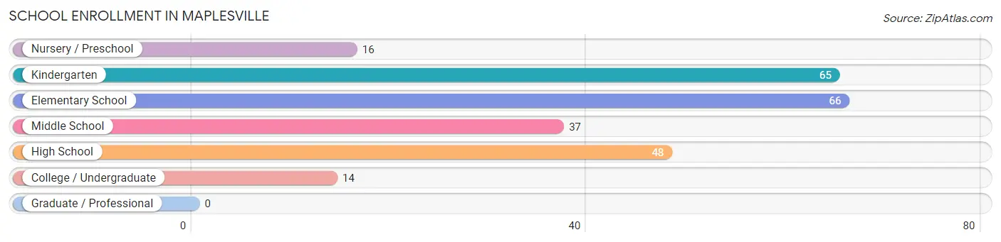 School Enrollment in Maplesville