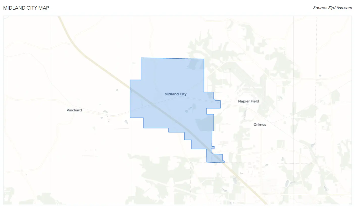 Midland City Map